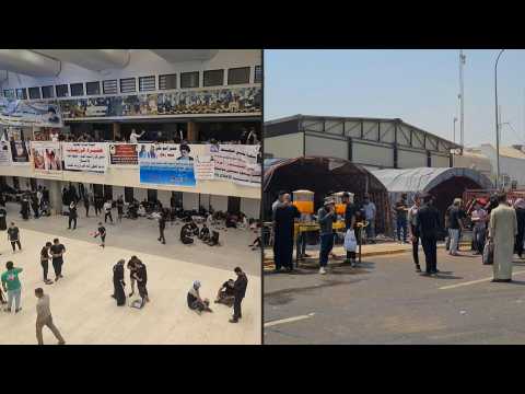 Iraq's Sadrists keep protesting despite call to quit parliament