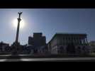 Images of Kyiv streets on Ukraine's Independence Day