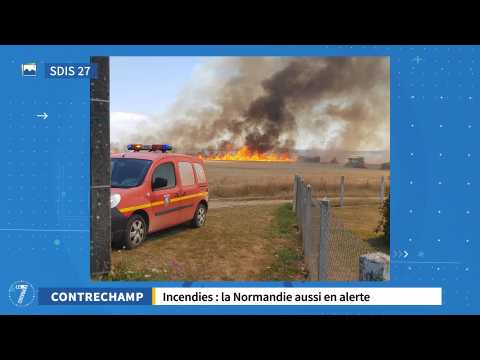 7 minutes #154 / «Contrechamp» (19 juillet 2022). Incendies : la Normandie aussi en alerte
