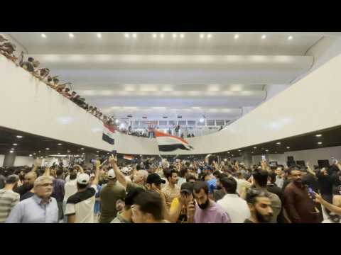 Pro-Sadr protesters storm parliament in Iraq's Green Zone