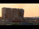 Lebanon's blast-hit grain silos at risk of partial collapse