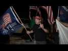 Trump supporters gather outside West Palm Beach complex