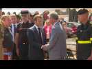 Emmanuel Macron visits Gironde as France battles wildfires