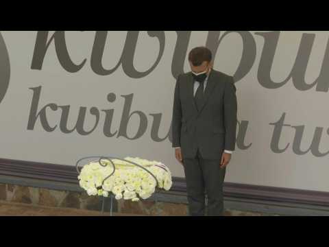 Macron pays respects at Rwanda Genocide memorial