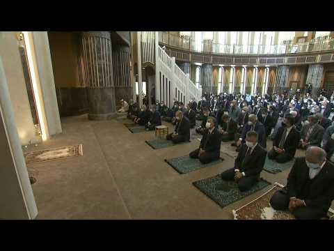 Turkish President Erdogan inaugurates mosque on Istanbul’s iconic Taksim Square