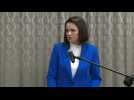 Belarus opposition leader says jailed activist spoke 'under pressure'