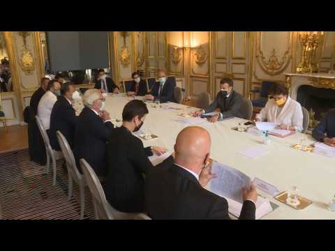 Covid: France's Macron holds talks with nightlife industry representatives