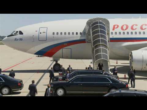Russian President Vladimir Putin lands in Geneva for summit with Biden
