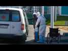 Images of hospital as Moscow records over 9,000 new Covid cases