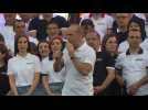 Thousands rally for Armenia opposition ahead of snap polls