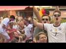 Euro 2020: Germany fans celebrate third and fourth goals against Portugal