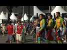 Euro 2020: Fans leave stadium after Hungary-France