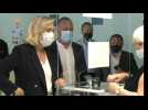 Regional elections: French far-right leader Marine Le Pen casts ballot