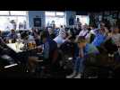 Worried Man City fans react as Chelsea score in Champions League final