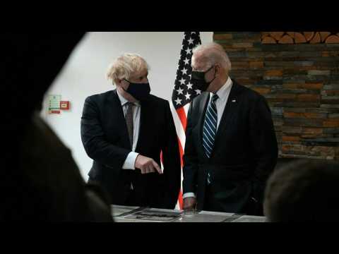 Biden and Johnson meet on eve of G7 summit