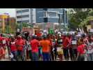 Malian supporters of M5-RFP opposition movement rally on first anniversary