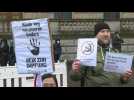Hundreds gather in Berlin to protest against mandatory vaccination law