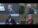 British ministers arrive for cabinet meeting after publication of the ‘partygate’ report