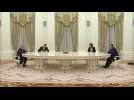 Russian President Putin meets Hungarian Prime Minister Orban in Moscow
