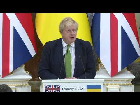 UK PM Johnson says vital Russia 'steps back' from Ukraine