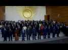 Leaders pose for family photo at the African Union Assembly