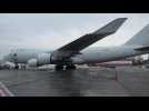US military aid arrives in Ukraine amid tensions with Russia