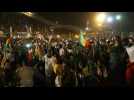 Football: Jubilant Senegalese celebrate AFCON victory in Dakar (2)