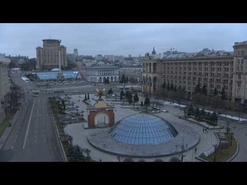 Air raid sirens ring out in Kyiv as Russian bombardment resumes