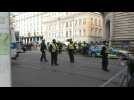 Outside the Munich Security Conference
