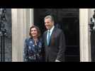 US Speaker of the House Pelosi arrives at 10 Downing street to meet UK PM Johnson