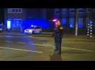 Police presence near the scene of hostage situation in Amsterdam