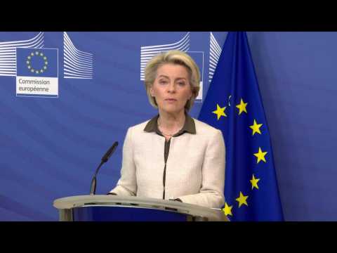 EU to ban Russian state media RT and Sputnik: von der Leyen