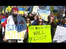 'Send arms to Ukraine': Ukrainian-Americans rally outside White House