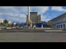 Kyiv's centre empty as Russian troups draw closer