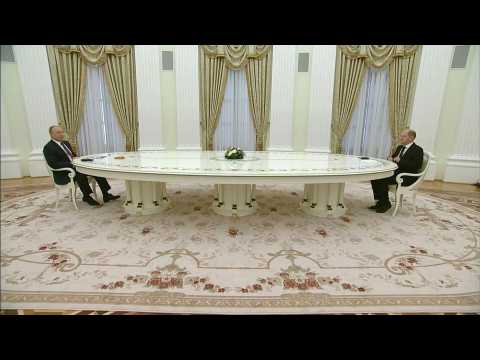 Putin, Scholz begin talks in Moscow over Ukraine security