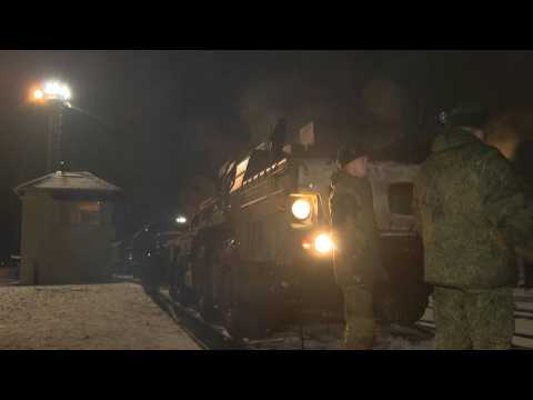 Russian S-400 anti-aircraft missile systems arrive in Belarus