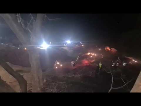 Morocco rescuers press efforts to save boy trapped in well for days