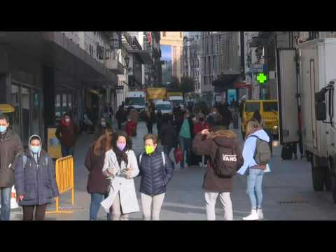 Images of Madrid streets as Spain ends the mandatory use of face masks outdoors