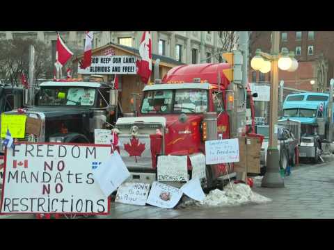 Canada: trucker-led protesters enter 14th day of blockade