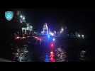 Rescue operation after fire breaks out on cruise ship in Ionian Sea