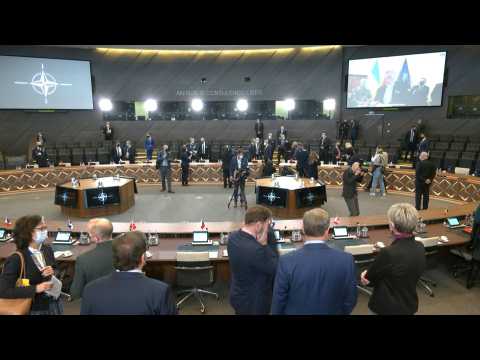 NATO defence ministers meet for a second day to discuss Russian troop movements near Ukraine
