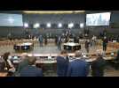 NATO defence ministers meet for a second day to discuss Russian troop movements near Ukraine