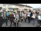 Londonderry: a walk of remembrance on the occasion of the 50th anniversary of 'Bloody Sunday'