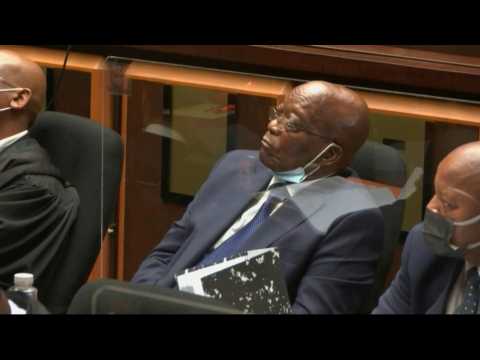 South African ex-president Zuma back in court for graft case