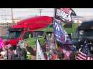 US truckers launch 'People's Convoy' in pandemic protest