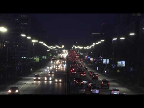 Heavy traffic in Kyiv after Putin launches Russian military operation