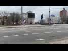Donetsk: images of the city center as Russia invades Ukraine