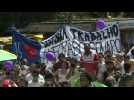 Brazilians protest against Bolsonaro in Sao Paulo