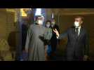 Abu Dhabi crown prince and Macron visit Fontainebleau theatre