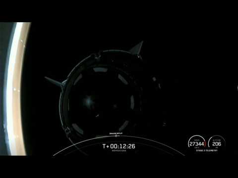 SpaceX tourists in orbit as capsule separates from rocket